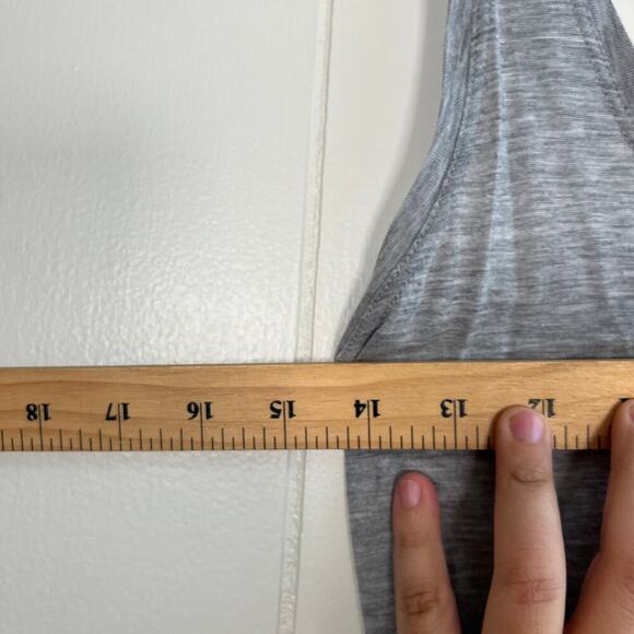 Vince Gray Drop Waist Lightweight Tank Dress Sz Xs - Picture 8 of 10